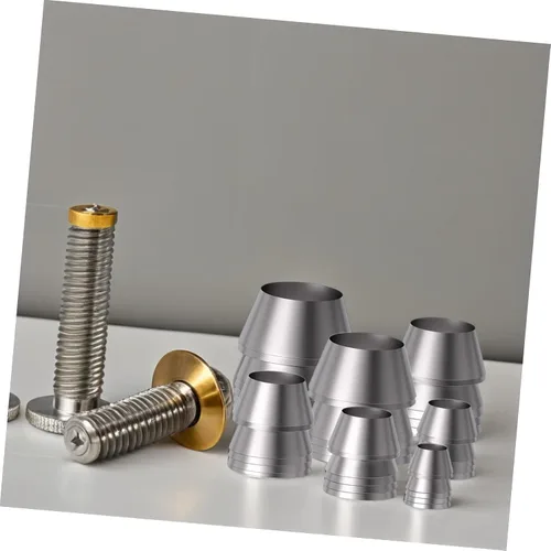 Miniatura 4 de Housoutil 7 Uds. Accesorios para exteriores, herramientas para madera, cónica, mango de hacha, mango de hacha de madera, cuñas de refuerzo