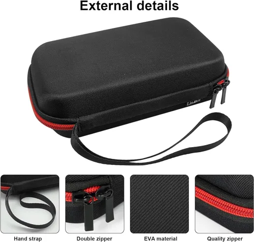 Miniatura 2 de LinMei Funda para recortadora de viaje compatible con One Blade QP6510/70 QP6520/70 Pro para afeitadora eléctrica en seco y húmedo, funda