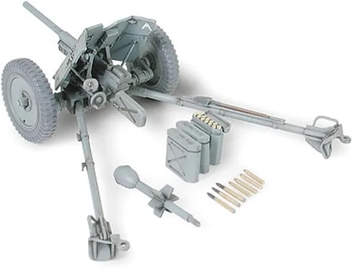 Miniatura 10 de Tamiya Modelos Krupp Protze Camión de remolque con kit de modelo Pak de 1.457 in