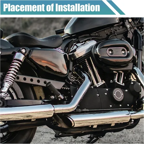 Miniatura 3 de uxcell Junta de tubo de silenciador de escape universal de 35mm ID 41mm OD para motocicleta, juntas de escape de grafito, anillo de sello