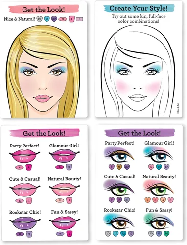 Miniatura 5 de Cra-Z-Art Shimmer' n Sparkle - Kit de diseño de maquillaje real Maquillaje real, para mayores de 6 años