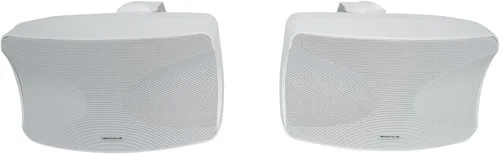 Miniatura 10 de Rockville WET-44 PRO Altavoces duales de montaje en pared de 4 pulgadas y 70 V, negro, giratorio de 4 vías, IPX55 para interiores y exteriores