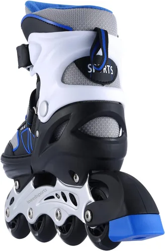 Miniatura 4 de Patines en línea para niños, niñas, niños, principiantes, 4 tamaños ajustables con ruedas iluminadas para niños.