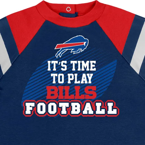 Miniatura 4 de Gerber NFL - Pijama unisex con pies de equipo de la NFL para dormir y jugar