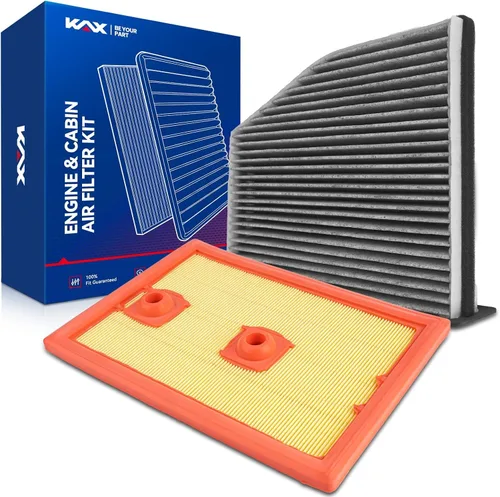 Miniatura 13 de KAX Kit de filtro de aire de motor y cabina, repuesto para Ram 2500 2016-2025, 3500 2016-2025, 5500 2016-2025, 4500 2016-2023, 2025, repuesto #