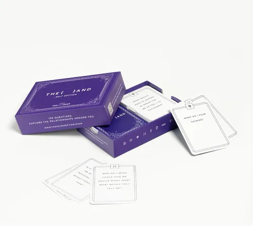 Miniatura 6 de {THE AND} Edición Self Love – 199 tarjetas de autorreflexión para mejorar la conciencia de uno mismo – Tarjeta de preguntas de cuidado personal