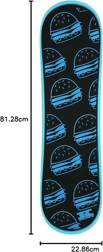 Miniatura 6 de Krown Snowskate - Tabla de Snowboard de Polímero de Plástico Estilo Skateboard con Empuñadura de Espuma – Muchos Gráficos