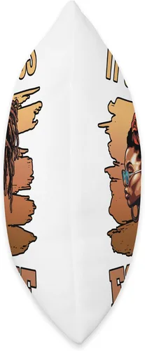 Miniatura 2 de Locs Afro Dreadlocks Love Natural Beauty Hair It's the Locs for Me Afro Hair - Almohada negra americana africana, 16 x 16 pulgadas, multicolor