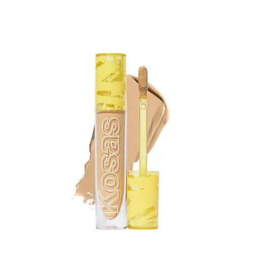 Miniatura 24 de Kosas Revealer Corrector - Maquillaje de cobertura media con ácido hialurónico, oculta las ojeras debajo de los ojos, manchas oscuras e Tono 6.8 W