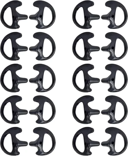 Earmold - Tapón de oído de silicona de repuesto para Motorola Kenwood de dos vías para Motorola Kenwood, radio bidireccional, kit de audio de tubo