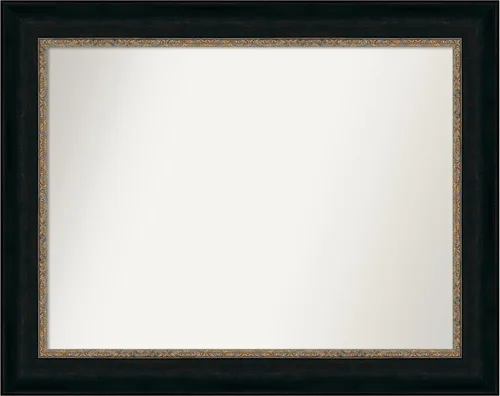 Miniatura 205 de Amanti Art Espejo personalizado, espejo de baño de bronce Milano, espejo de pared o espejo de tocador de baño sobre el fregadero