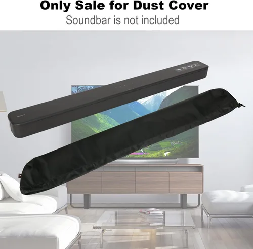 Miniatura 5 de Funda protectora contra el polvo compatible con la barra de sonido Sony HT-S100F, funda antipolvo para la barra de sonido de TV, cubierta protectora
