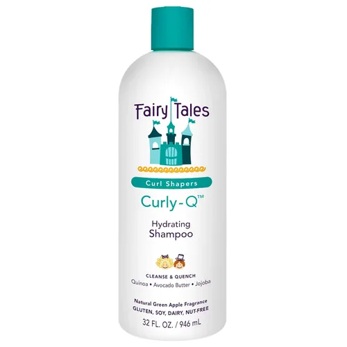 Miniatura 11 de Fairy Tales Curly Q - Champú hidratante para niños de 12 onzas y acondicionador de 8 onzas, sin parabenos, sulfatos, gluten y nueces, para todos
