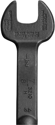 Miniatura 5 de Klein Tools 3210 - Llave dentada, fabricada en Estados Unidos, apertura nominal de 7/8 pulgadas, perno de 1/2 pulgada para tuerca pesada de EE. UU