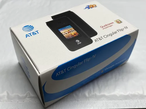 Miniatura 4 de SIMBROS AT&T CINGULAR FLIP 4 SMARTFLIP IV U102AA Teléfono 4G solo para AT&T Completo con tarjeta SIM de AT&T y llave SIM