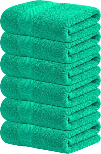 Miniatura 50 de Infinitee Xclusives Toallas de lujo para la ducha [13 x 13] – 100% algodón [paquete de 12], toallas faciales suaves y absorbentes para baño, Gris