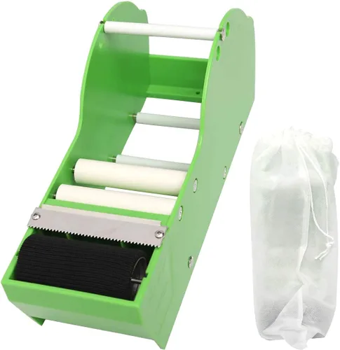 Miniatura 3 de WELSTIK Dispensador de embalaje de cinta de papel Kraft engomado activado por agua de 3 pulgadas para envío, sellado de cartón y caja, azul