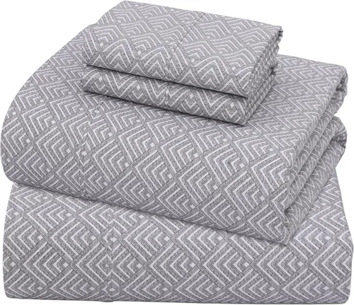 Miniatura 11 de ZOYER Sábanas de percal 100 % algodón tamaño King, refrescantes y transpirables para personas que duermen con calor, ropa de cama crujiente