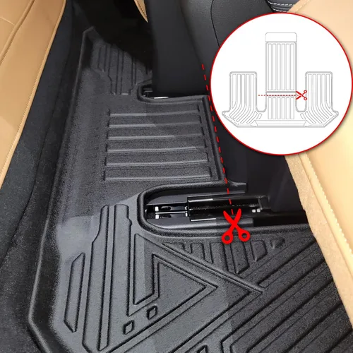 Miniatura 2 de ANBINGO® Alfombrillas de Piso para 2024 2025 CX-90 y CX90 PHEV (Híbrido Enchufable) 6 y 7 Asientos 2da Fila Asiento de Capitán o Asiento Tipo Cubo