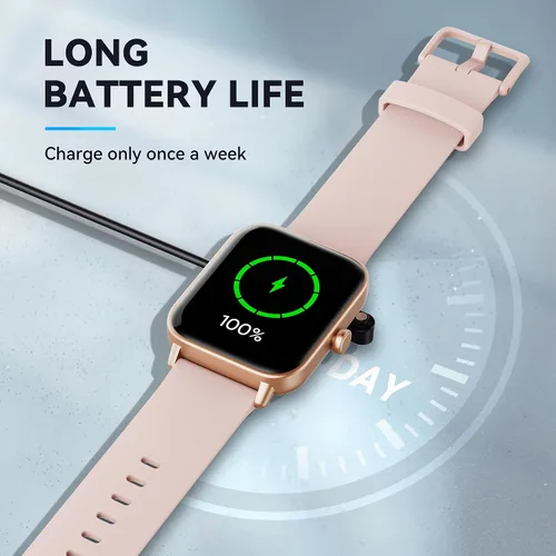 Miniatura 8 de Reloj inteligente para mujer, reloj de fitness (respuestahacer llamada), Alexa integrado, monitor de oxígeno en sangre de sueño de frecuencia