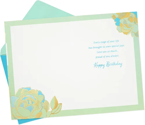 Miniatura 2 de Tarjeta de cumpleaños Hallmark para hija (Flores)
