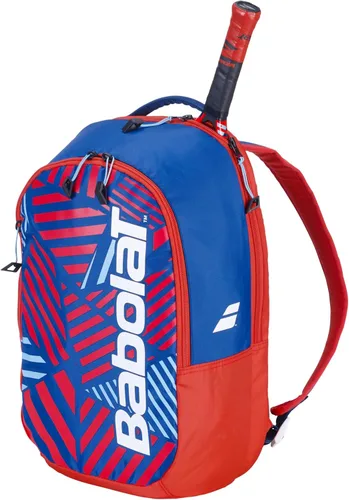 Miniatura 5 de Babolat Raqueta de tenis B'Fly Jr incluida con una mochila de tenis Mochila Blanco/Azul/Rojo