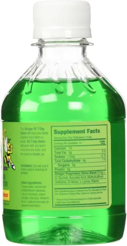 Miniatura 6 de Stinger Detox 5X 7-Día Fuerza Extra Permanente Bebida – Sabor Lima – 8 FL OZ