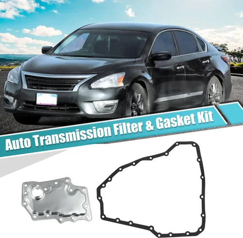 Miniatura 2 de uxcell 1 juego de repuesto de filtro de transmisión automática para NISSAN ALTIMA 2007-2008 No.F09-G28-403/31728-1XD03 Metal