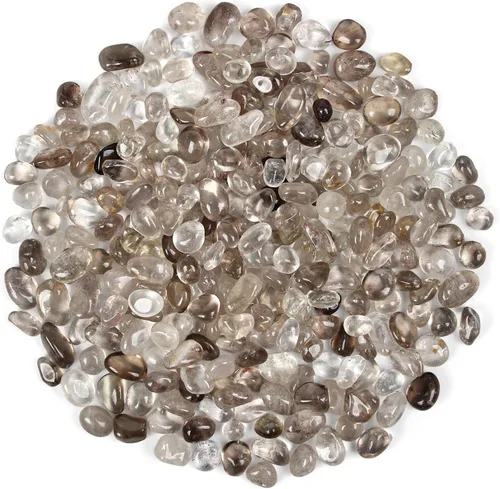 Miniatura 40 de Fragmentos de piedras de cristal mezclado natural de 1.1 libras - Piedras preciosas de cristal curativo triturado para brujería, rocas decorativas