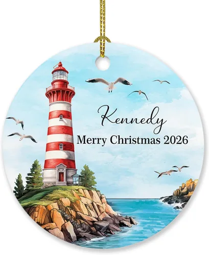 Miniatura 7 de Adorno de Navidad personalizado de playa de Hawái 2026, adorno de Navidad de paisaje urbano de Hawaii, adornos de Hawái, regalos para amigos, mamá
