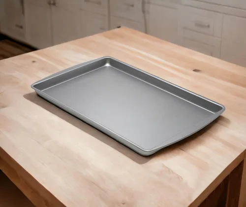 Miniatura 2 de G & S Metal Products Co mpany OvenStuff - Juego de 2 bandejas antiadherentes para galletas, color gris