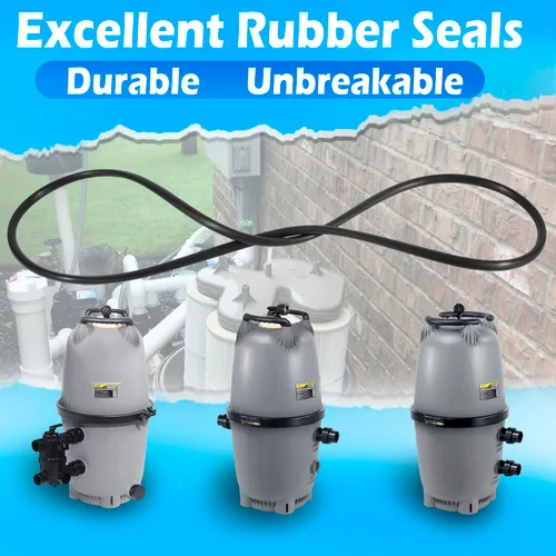Miniatura 2 de R0357800 - Junta tórica para tanque de filtro de piscina (2 piezas), compatible con Jandy Zodiac CV340, CV460, CV580, CL340, CL460, CL580, DEV48