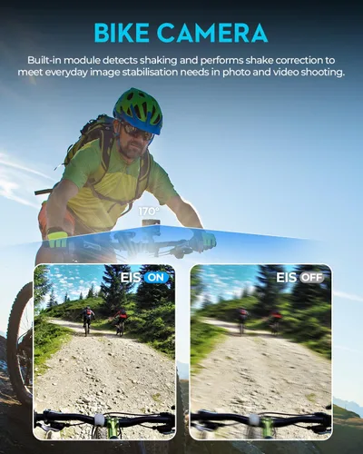 Miniatura 5 de Cámara de acción 4K30fps con tarjeta SD de 64G, cámara HD impermeable de 131 pies, cámaras submarinas de 20 MP, cámara WiFi de pregrabación de 20