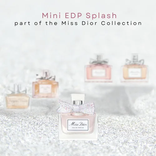 Miniatura 6 de Miss Dior Eau de Parfum Mini Splash para mujer, 0.17 onzas