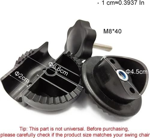 Miniatura 3 de Garden Swing Accesorios de plástico (tipo 3) para RUS4860 Pinehurst Columpio de dos plazas (1PCS/CTN)