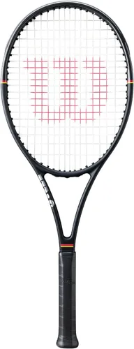 Wilson Pro Staff 97L - Raquetas de tenis clásicas para adultos, ensartadas con Sensation 16 Natural en tensión de rango medio
