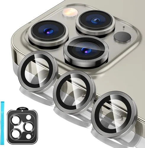 Miniatura 21 de Tensea Protector de lente de cámara Compatible para iPhone 17 Pro Max/17 Pro/15 Pro Max/15 Pro/16 Pro Max/16 Pro/14 Pro Max/14 Pro, Cubierta