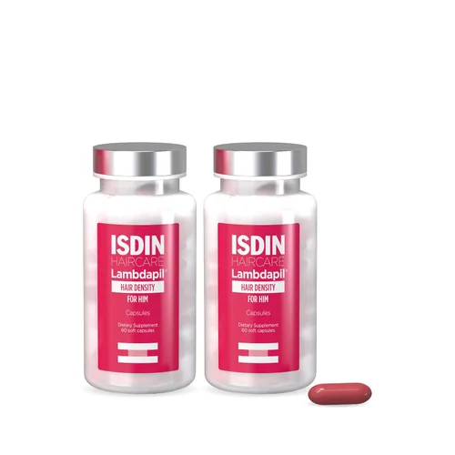 Miniatura 10 de ISDIN Lambdapil Hair Density Capsules For HIM