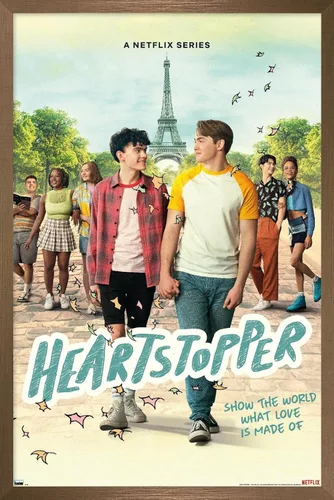 Miniatura 15 de Trends International Netflix Heartstopper: Season 2 - Póster de pared de una hoja, 22.4 pulgadas de largo x 14.7 pulgadas, versión enmarcada