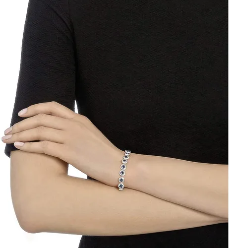 Miniatura 2 de Swarovski Pulsera chapada en rodio angelical de cristal