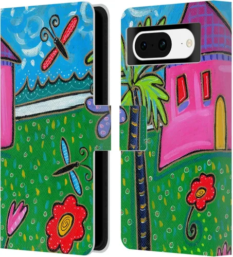 Miniatura 12 de Head Case Designs Officially Licensed Wyanne Half Light Nature 2 Leather Wallet Case Compatible with Google Pixel 8