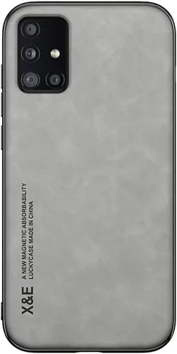 Miniatura 5 de Kepuch Silklike - Funda para Samsung Galaxy A51 5G - Cubierta de parachoques con placa metálica incorporada para Samsung Galaxy A51 5G - Azul