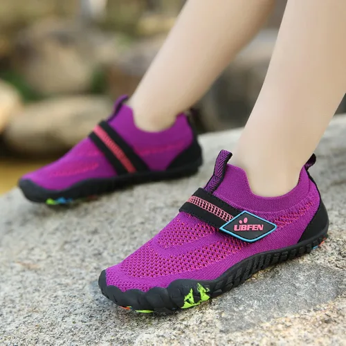 Miniatura 8 de UBFEN - Zapatos para el agua para niños y niñas zapatos acuáticos y livianos de secado rápido para ir a la playa practicar deportes hacer natación e