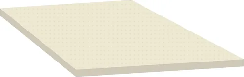 Miniatura 3 de Continental Sleep Parte superior de espuma, añade comodidad al colchón, tamaño matrimonial, amarillo