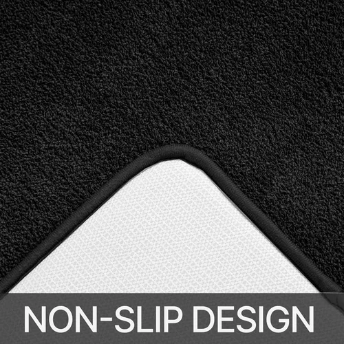 Miniatura 6 de HOMEIDEAS Juego de 3 alfombras de baño mejoradas, alfombras de baño de espuma viscoelástica ultra suaves, superabsorbentes, antideslizantes, Beige