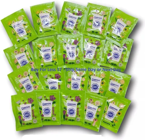 Miniatura 9 de Chrysal Flower Boost – Paquetes de alimento floral transparente para arreglos florales y ramos – Suministros florales para flores frescas