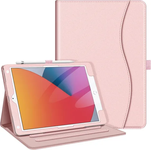 Miniatura 42 de Fintie - Funda para iPad de 9ª / 8ª / 7ª generación (2021/2020/2019) de 10.2 pulgadas - [Protección de esquinas] Funda con soporte de visualización