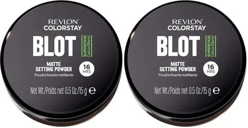 Miniatura 8 de Revlon ColorStay Blot Polvo facial, Polvo fijador matificante, difuminador y absorbente de aceite, Regalo para ella, Difumina imperfecciones, 0.5 oz