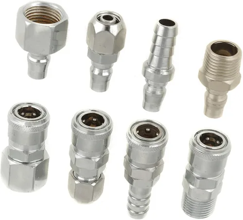 Miniatura 8 de Conector de acoplamiento S 8 unids Bsp 1/2 manguera neumática compresor de aire acoplador rápido enchufe enchufe conector conjunto