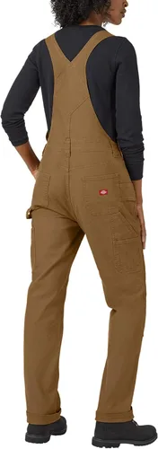 Miniatura 2 de Dickies womens Duck Double Front Bib Overalls